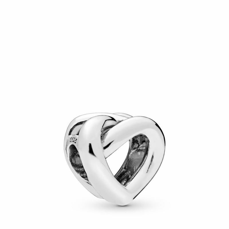 Pandora Australia Knotted Heart Charm - Sterling Silver | ELMBCP584